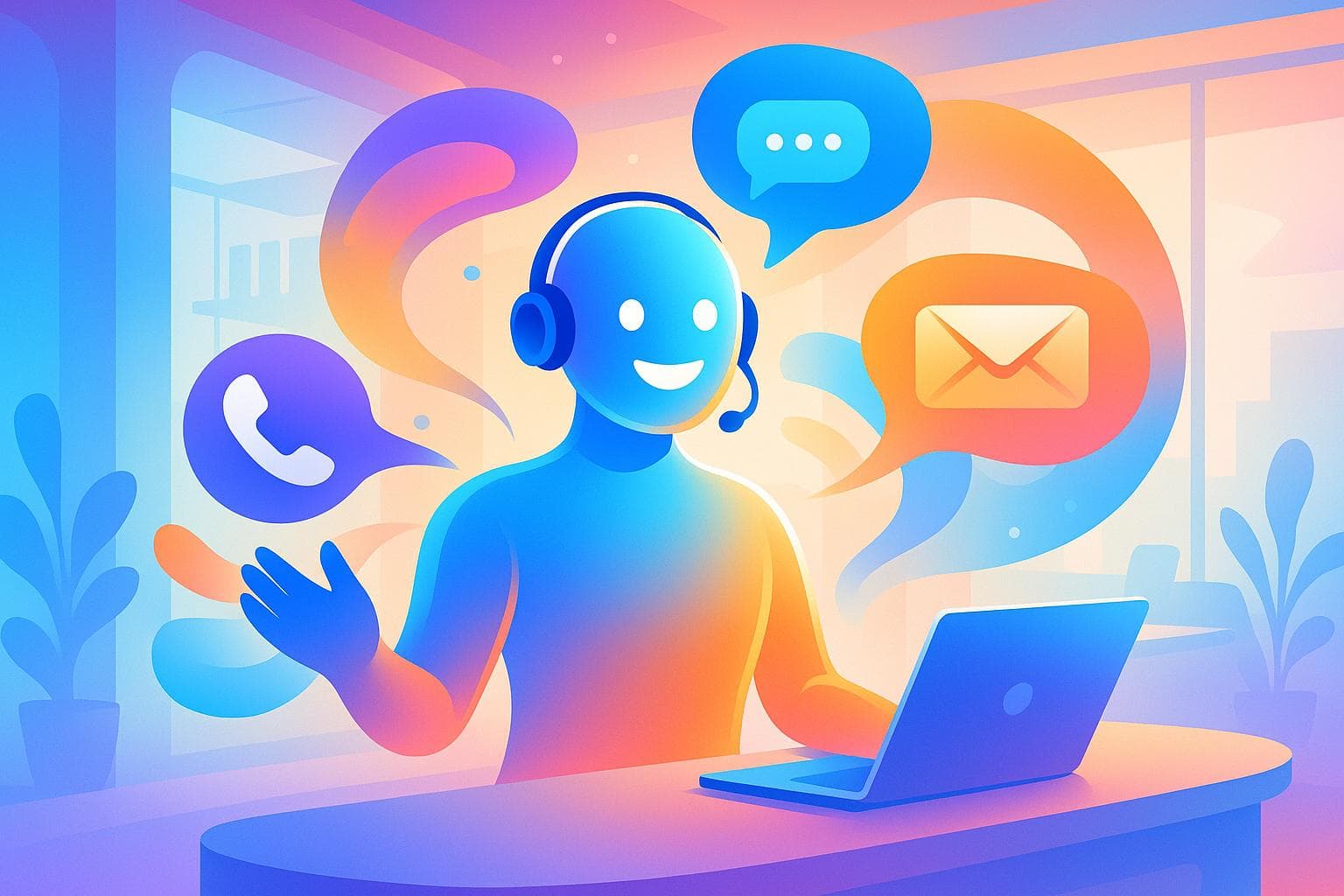 AI Receptionists and Multi-Channel Communication