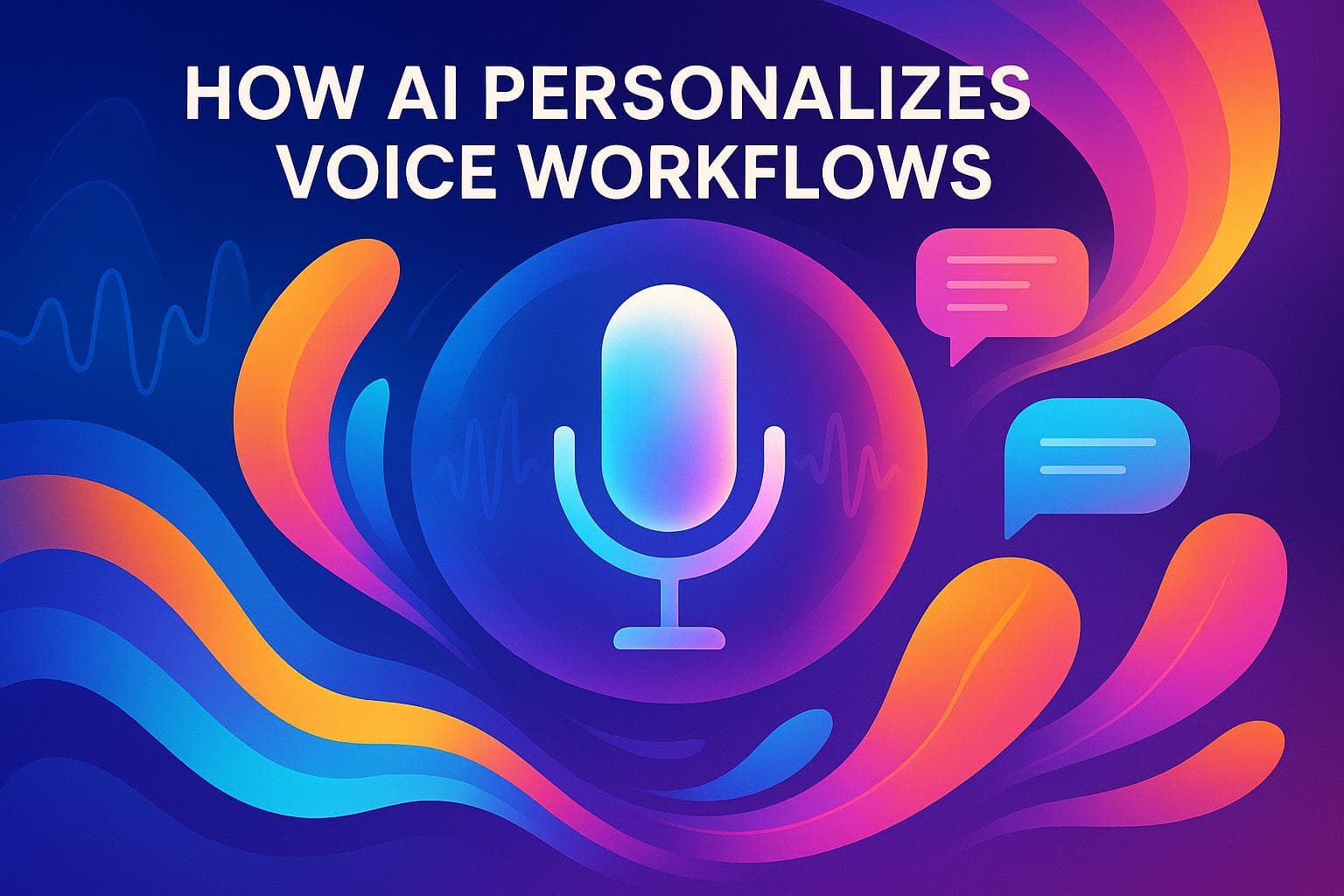 How AI Personalizes Voice Workflows