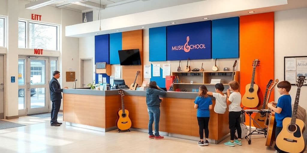 AI Receptionist for Music Schools