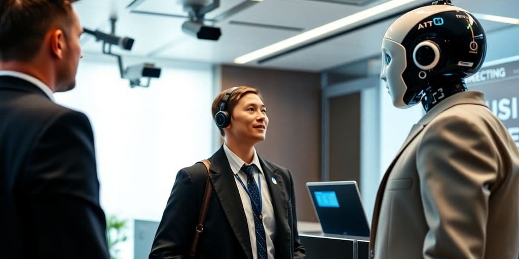 AI Receptionist for Security Services